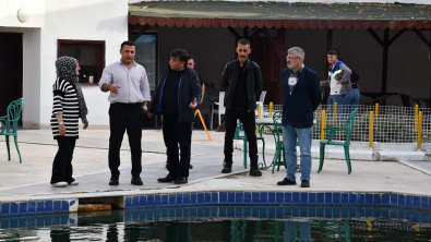 BAŞKAN KOCA VE KAYMAKAM BAŞKAPAN’DAN EMET TERMAL OTEL’DE İNCELEMELER