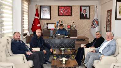 Belediye Başkanlarından Başkan Koca’ya Ziyaret