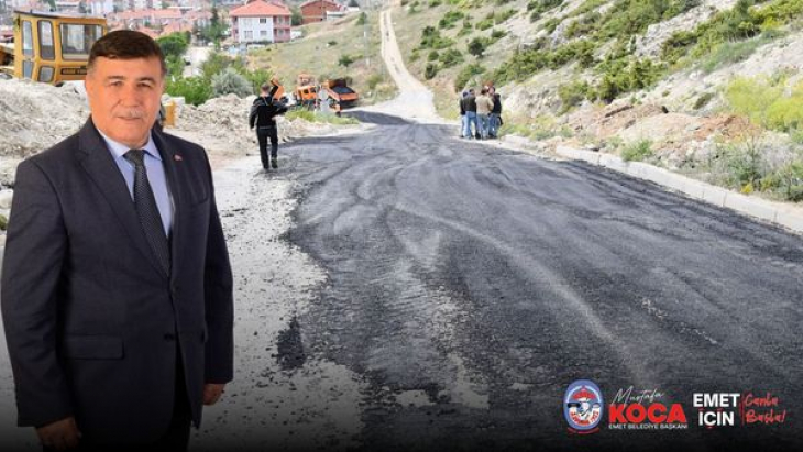 Turfana Yolu Caddesi'nde Asfalt Çalışmaları Başladı