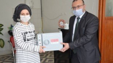 Emet Belediyemizden Berber Ve Kuaförlere UV Sterilize Makinaları