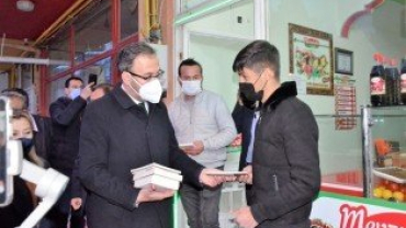 Gençlik ve spor bakanımız Mehmet Muharrem Kasapoğlu, esnaflarımızı ziyaret etti