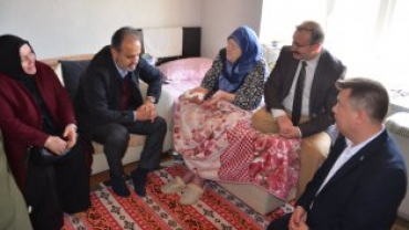 BAŞKAN AKTAŞ'TAN VEFA ZİYARETİ