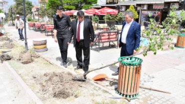 Hükümet Meydanı Projesinde Bakım Çalışmaları