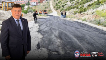 Turfana Yolu Caddesi'nde Asfalt Çalışmaları Başladı