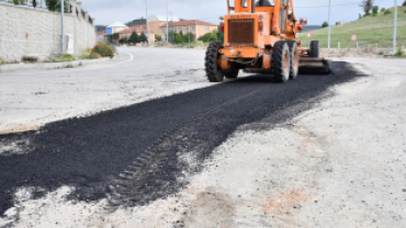 Turfana Yolu Caddesi'nde Asfalt Çalışmaları Başladı