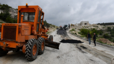 Turfana Yolu Caddesi'nde Asfalt Çalışmaları Başladı