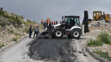 Turfana Yolu Caddesi'nde Asfalt Çalışmaları Başladı