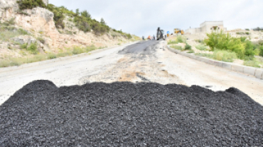 Turfana Yolu Caddesi'nde Asfalt Çalışmaları Başladı