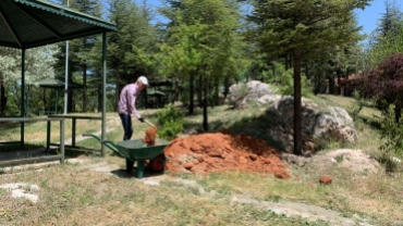 EMET BELEDİYESİ SOSYAL TESİS VE RESTORAN ÇALIŞMALARI SÜRÜYOR